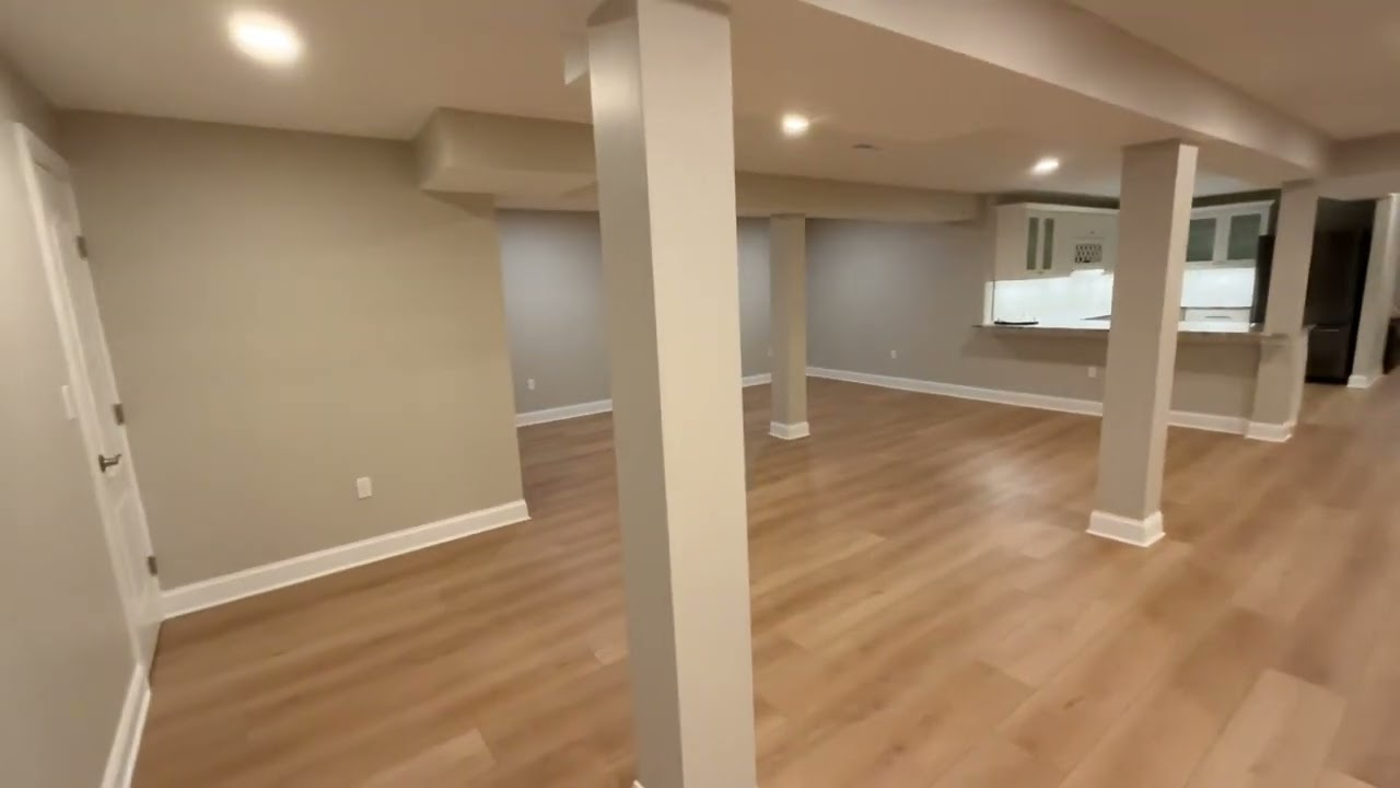 Madison Wisconsin finished basement remodel